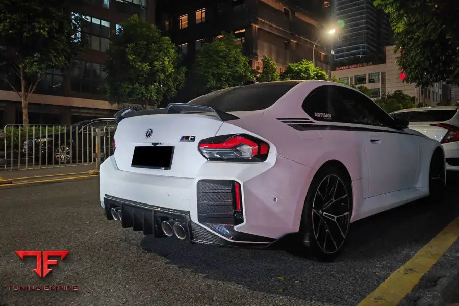 Bmw M2 G87 Od-B Style Dry Carbon Fiber Trunk Spoiler Bsd