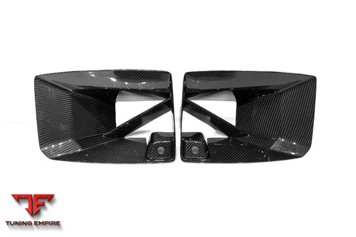 Bmw M2 G87 Od-Mp Style Dry Carbon Fiber Front Bumper Air Inlet Trim Bsd