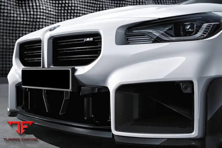 Bmw M2 G87 Od-Mp Style Dry Carbon Fiber Front Bumper Air Inlet Trim Bsd