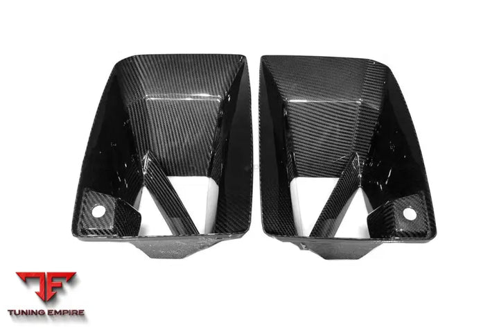 Bmw M2 G87 Od-Mp Style Dry Carbon Fiber Front Bumper Air Inlet Trim Bsd