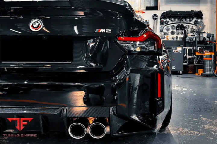 Bmw M2 G87 Od-R Style Dry Carbon Fiber Rear Diffuser Lip Bsd