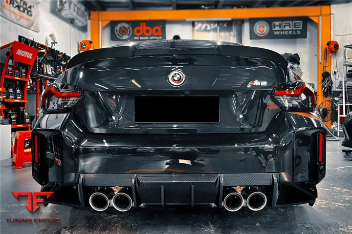Bmw M2 G87 Od-R Style Dry Carbon Fiber Rear Diffuser Lip Bsd