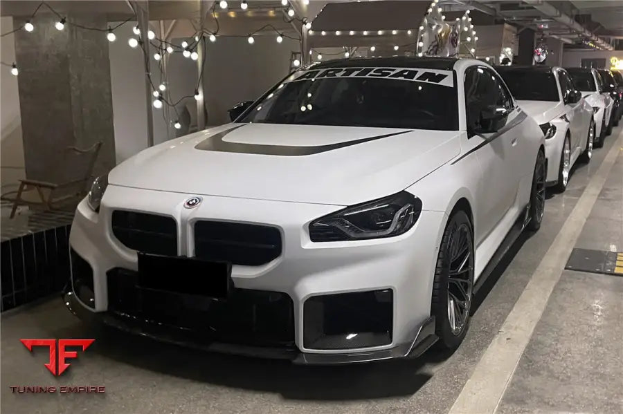 BMW M2 G87 OD STYLE DRY CARBON FIBER SIDE SKIRTS BSD