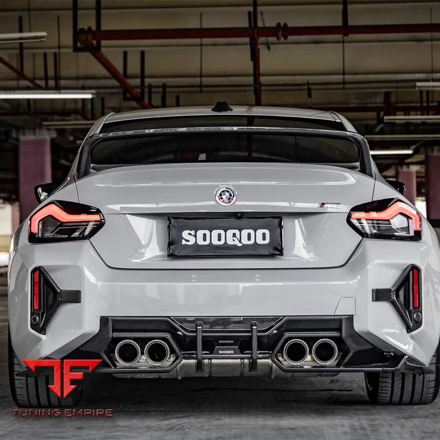 BMW M2 G87 REAR BUMPER INSERTS IN PREPREG CARBON FIBRE - Carbon Fibre Parts