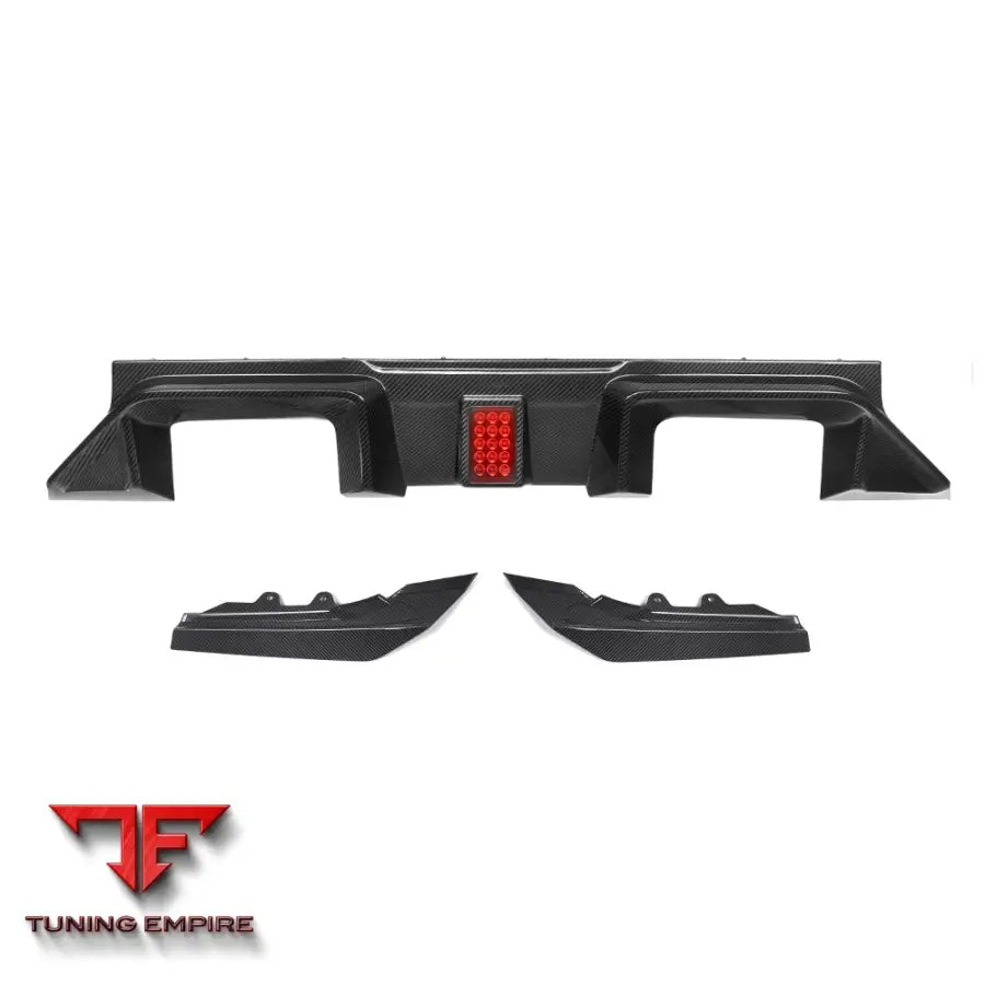 BMW M2 G87 REAR DIFFUSER IN PREPREG CARBON FIBRE (V3) - Carbon Fibre Parts