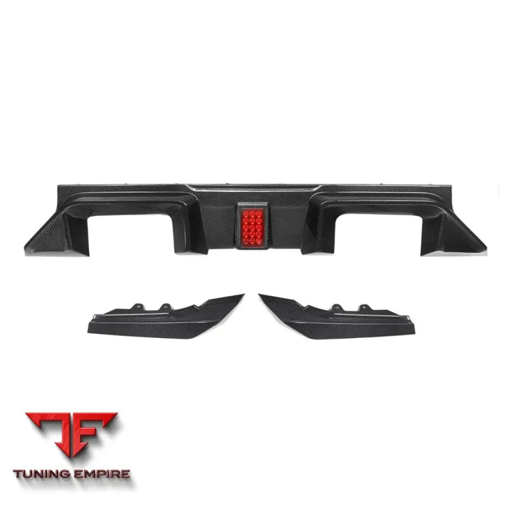 BMW M2 G87 REAR DIFFUSER IN PREPREG CARBON FIBRE (V3) - Carbon Fibre Parts