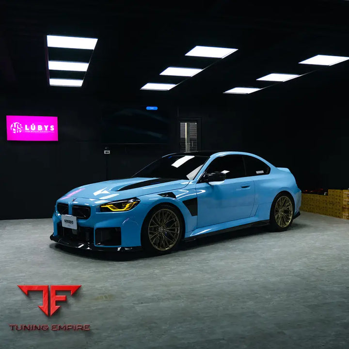 BMW M2 G87 SIDE FENDERS IN WHITE PRIMER FINISH - Carbon Fibre Parts