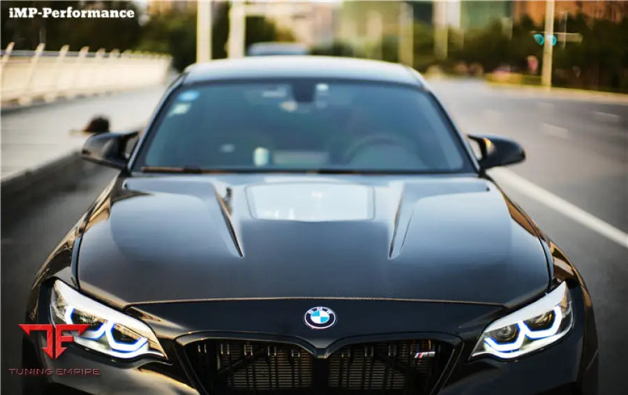 Bmw M2 & M2C 2-Series F22 F23 F87 Imp Performance Part Carbon Fiber Hood Bsd