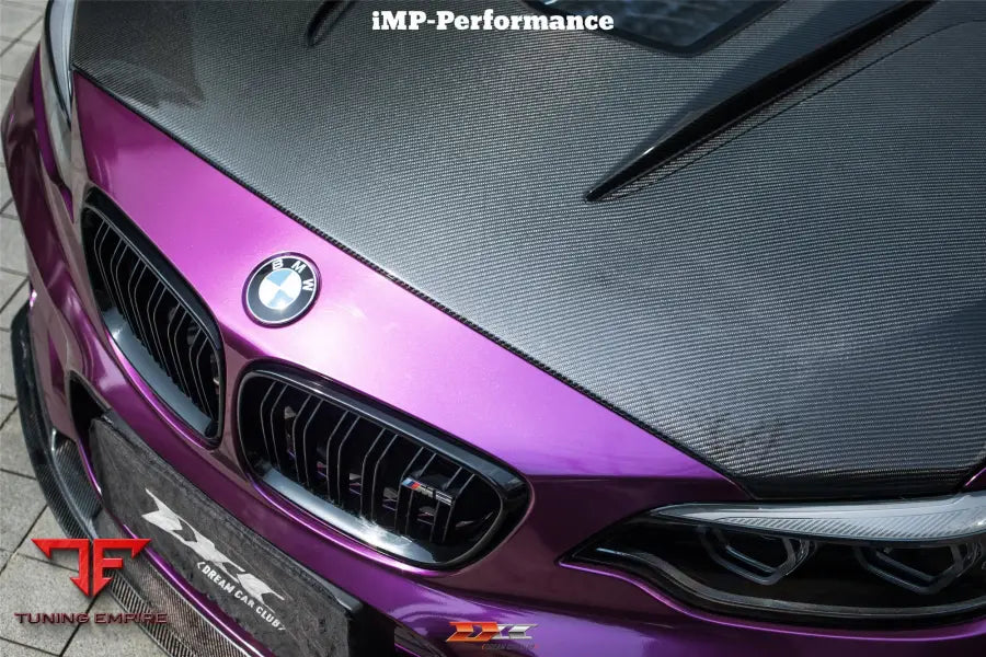 Bmw M2 & M2C 2-Series F22 F23 F87 Imp Performance Part Carbon Fiber Hood Bsd