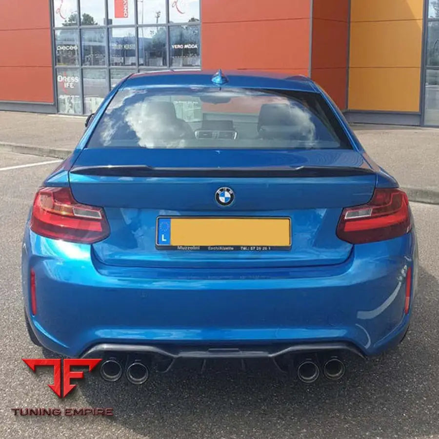 BMW M2/M2C F87 CARBON FIBRE DIFFUSER - V1 - CT CARBON