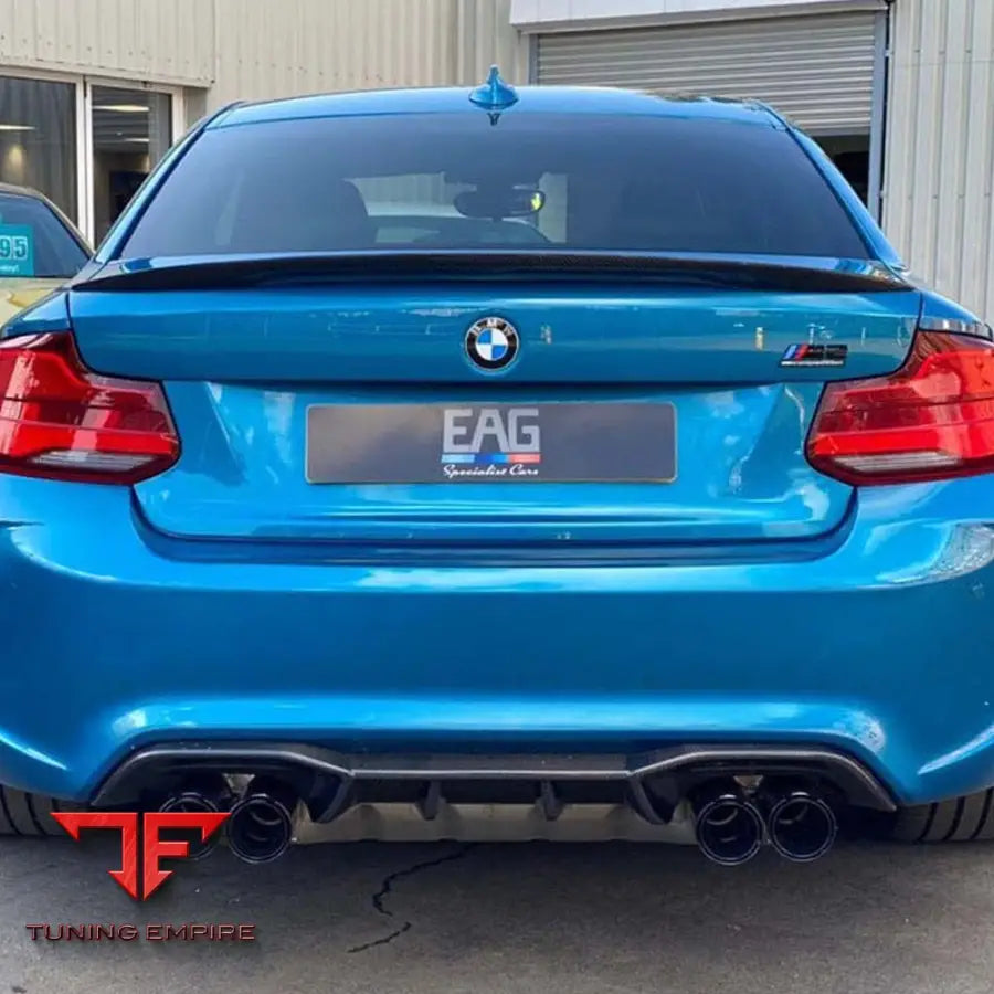 BMW M2/M2C F87 CARBON FIBRE DIFFUSER - V1 - CT CARBON