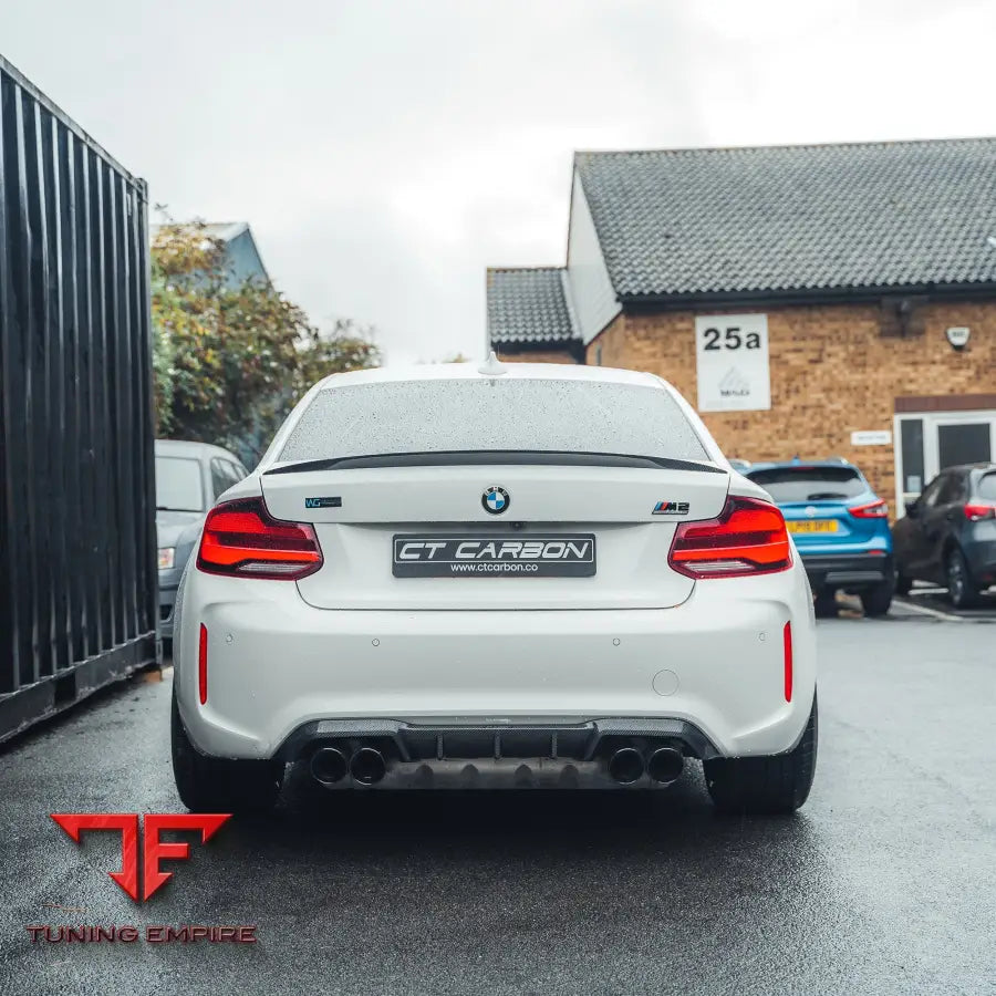 BMW M2/M2C F87 CARBON FIBRE DIFFUSER - V2 - CT CARBON