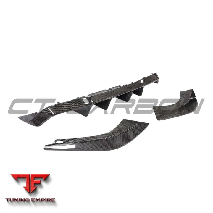 BMW M2 / M2C F87 CARBON FIBRE DIFFUSER - V3 - CT CARBON