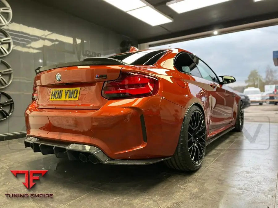 BMW M2 / M2C F87 CARBON FIBRE DIFFUSER - V3 - CT CARBON
