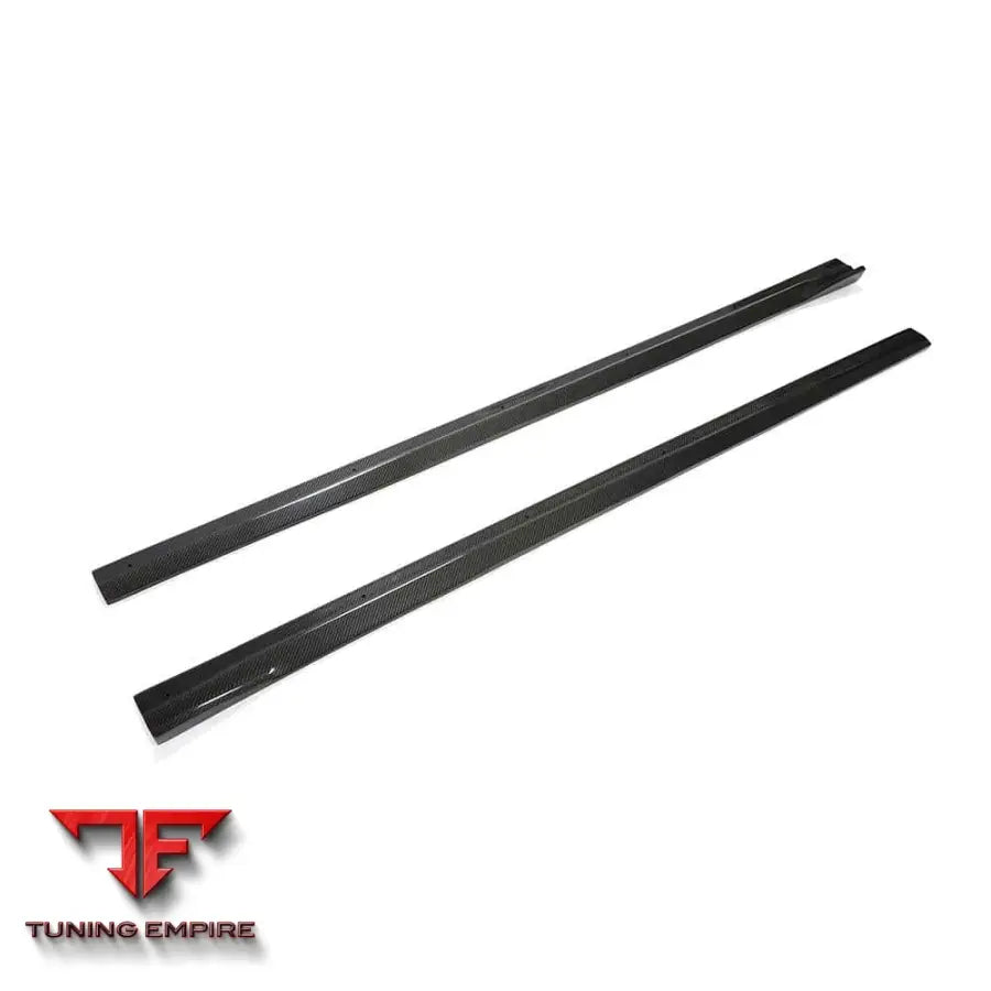 BMW M2 / M2C F87 CARBON FIBRE SIDE SKIRTS - V3 - CT CARBON