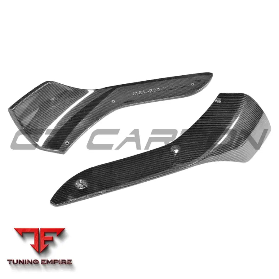 BMW M2/M2C F87 CARBON FIBRE SPLITTERS - V1 - CT CARBON