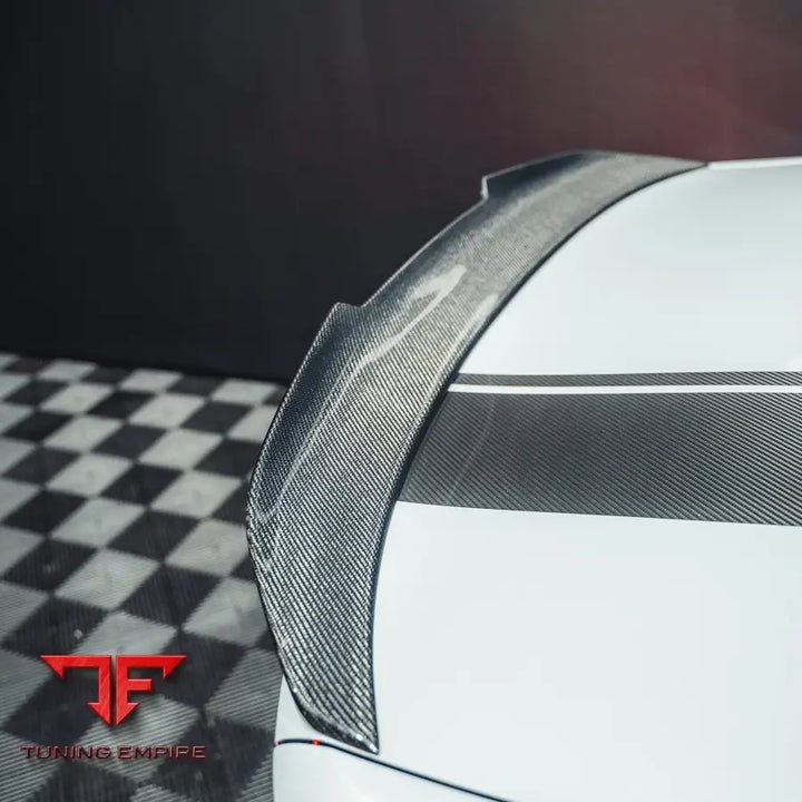 BMW M2 / M2C F87 & F22 2 SERIES CARBON FIBRE DUCKTAIL SPOILER - V4 - CT CARBON