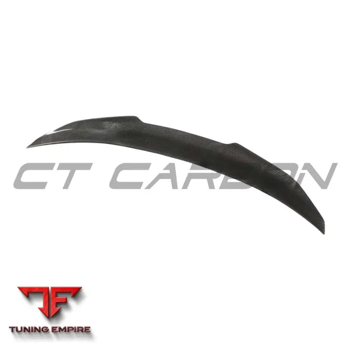 BMW M2 / M2C F87 & F22 2 SERIES CARBON FIBRE DUCKTAIL SPOILER - V4 - CT CARBON