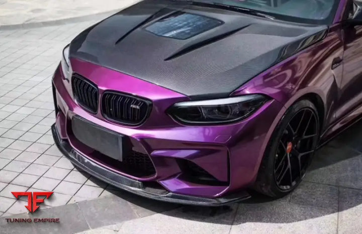 BMW M2 TRANSPARENT CARBON FIBER FRONT BONNET HOOD