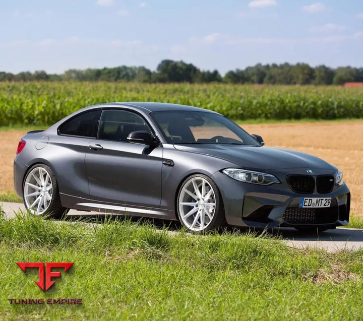 BMW M2 VOSSEN VFS1 BRUSHED SILVER WHEELS