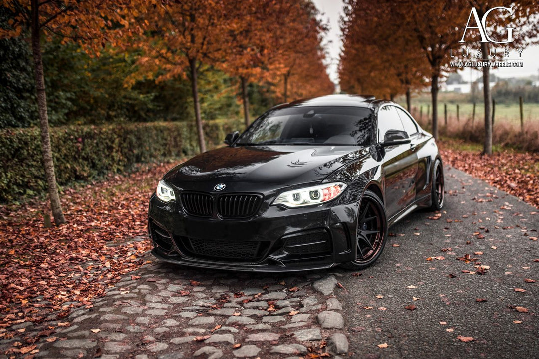 BMW M235i on custom forged wheels