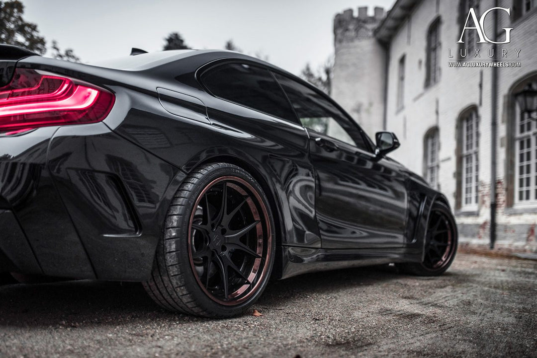 BMW M235i on custom forged wheels