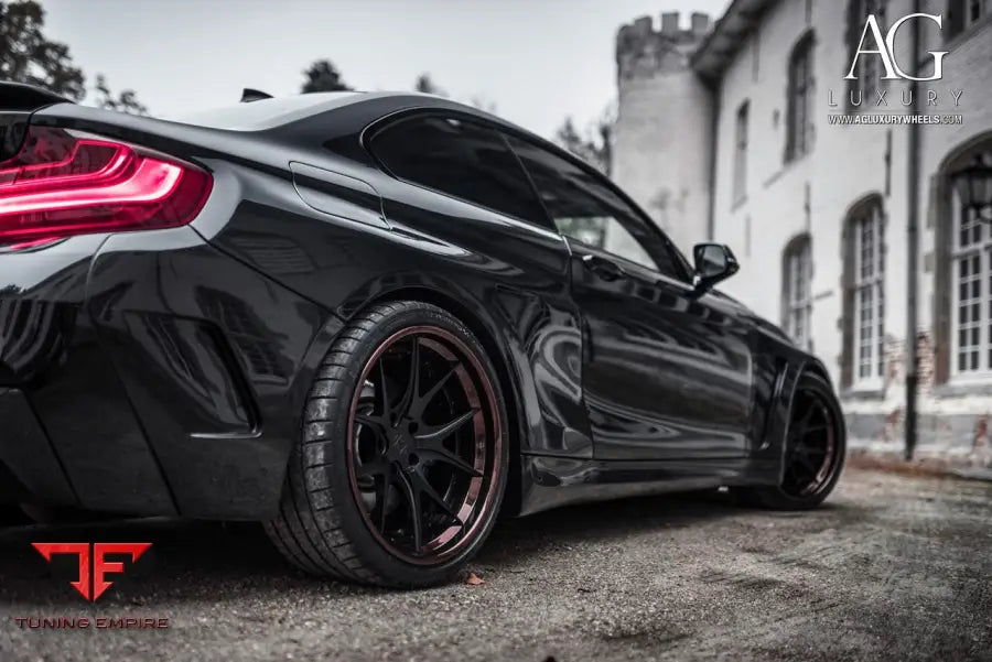 BMW M235i on custom forged wheels
