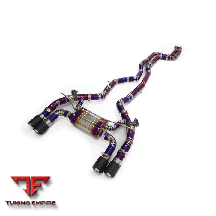 BMW M2C F87 3.0T TITANIUM CATBACK RAZOR EXHAUST WITH MUFFLER VALVE