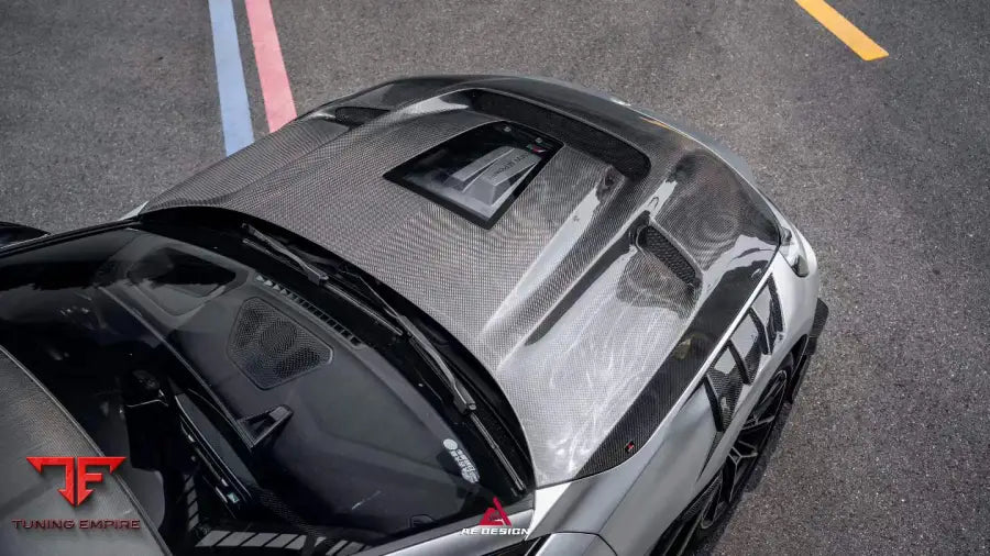 BMW M2CS M2 G87 & 2 SERIES 230I M240I G42 ART VENTED TRANSPARENT GLASS V2 HOOD - Hood