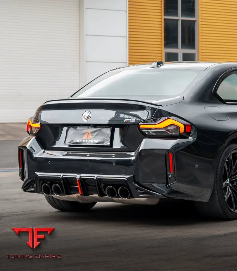 BMW M2CS M2 G87 2023-ON ABS REAR DIFFUSER & CANARDS - Rear Diffuser