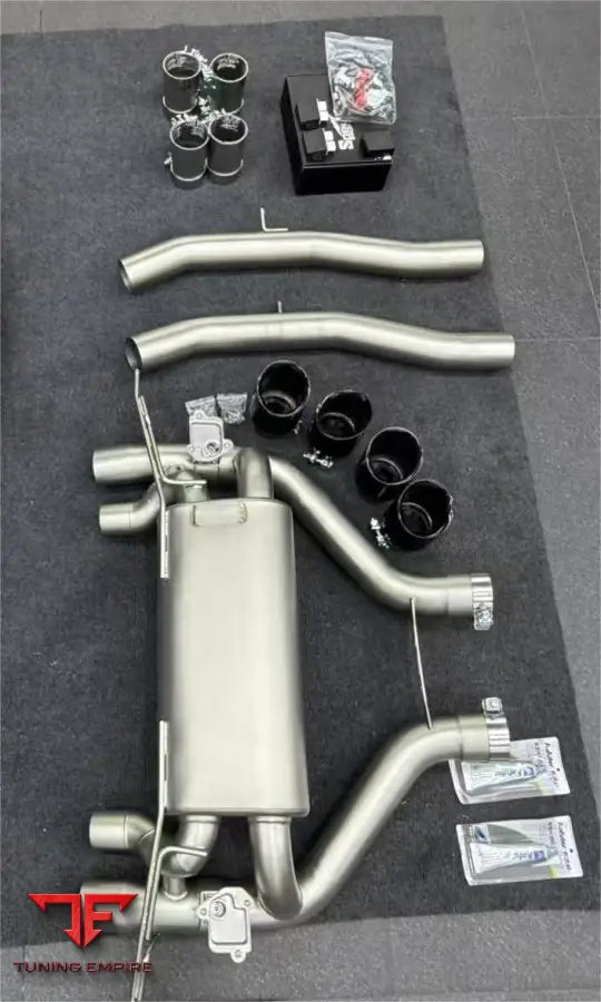 BMW M2 G87 AE Design GT4-style catback exhaust system
