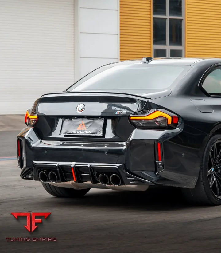 BMW M2 G87 carbon rear diffuser