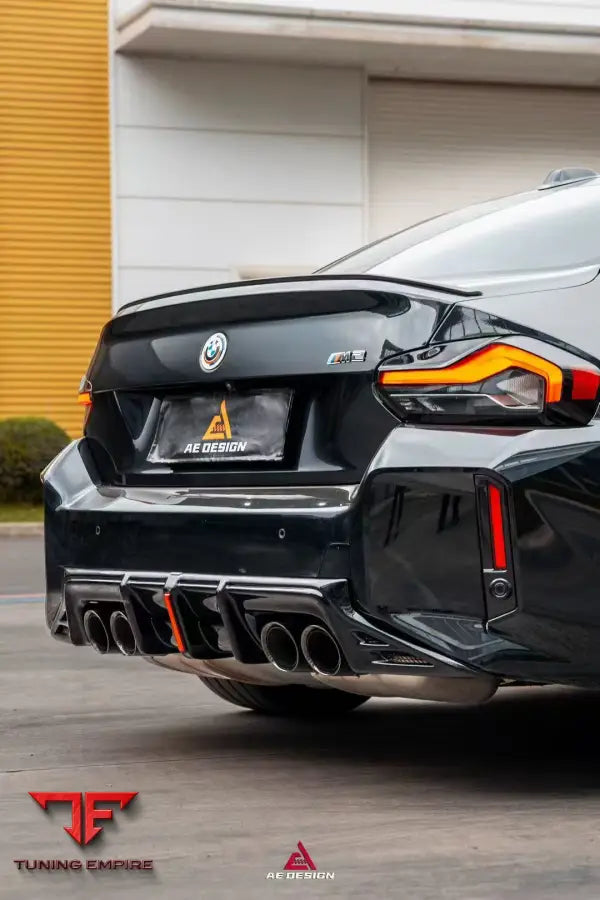 BMW M2CS M2 G87 2023-ON REAR DIFFUSER & CANARDS - Rear Diffuser