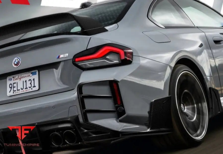 BMW M2 G87 AE Design rear bumper upper valences