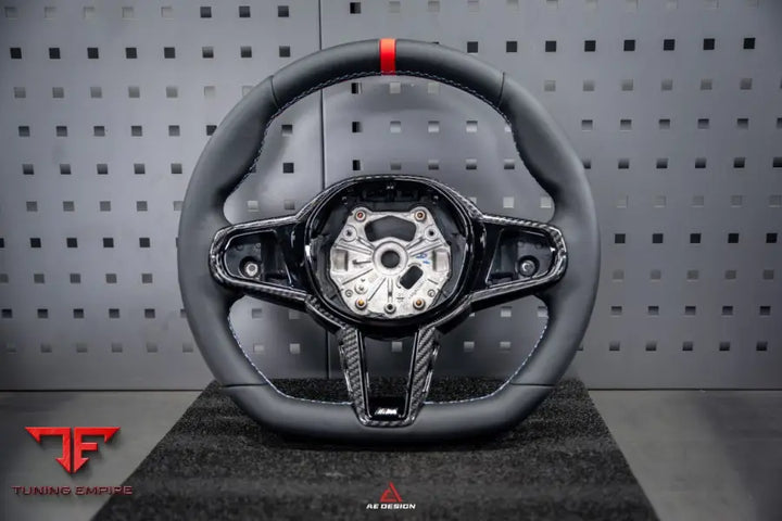 BMW M2 G87 AE Design carbon steering wheel