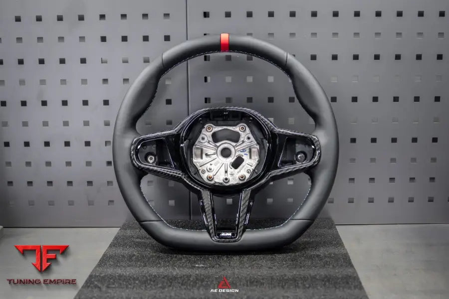 BMW M2 G87 AE Design carbon steering wheel