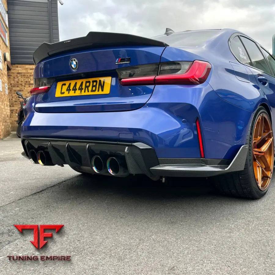 BMW M3/3 SERIES G80/G20 2018+ CARBON FIBRE SPOILER - V2 - CT CARBON