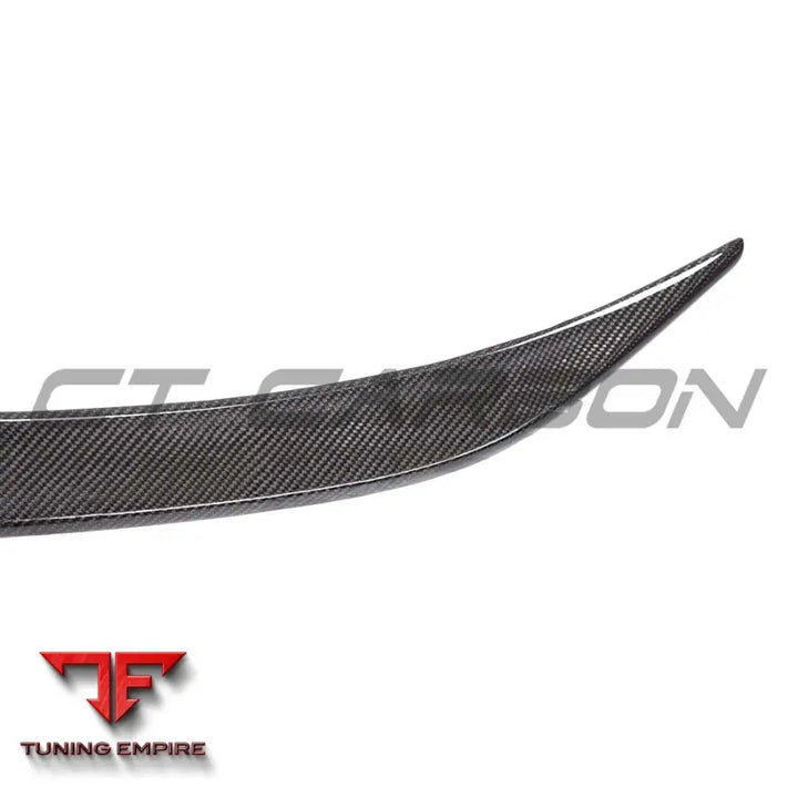 BMW M3/3 SERIES G80/G20 2018+ CARBON FIBRE SPOILER - V4 - CT CARBON