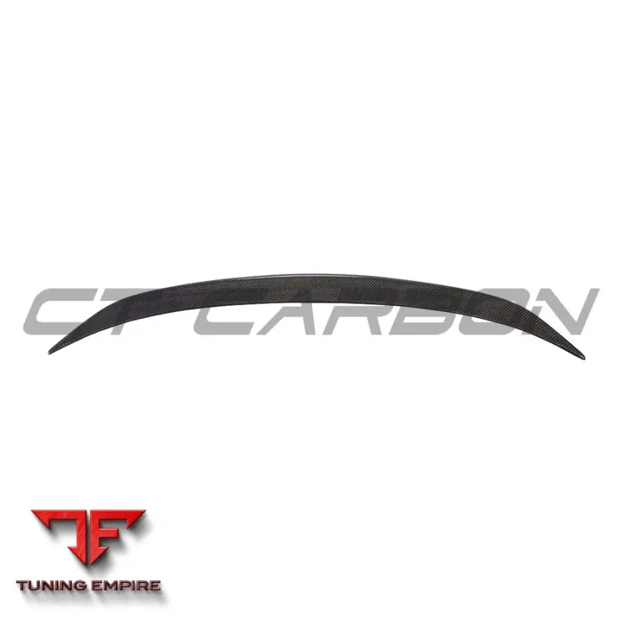 BMW M3/3 SERIES G80/G20 2018+ CARBON FIBRE SPOILER - V4 - CT CARBON