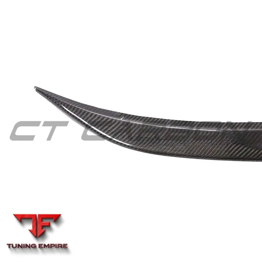 BMW M3/3 SERIES G80/G20 2018+ CARBON FIBRE SPOILER - V4 - CT CARBON