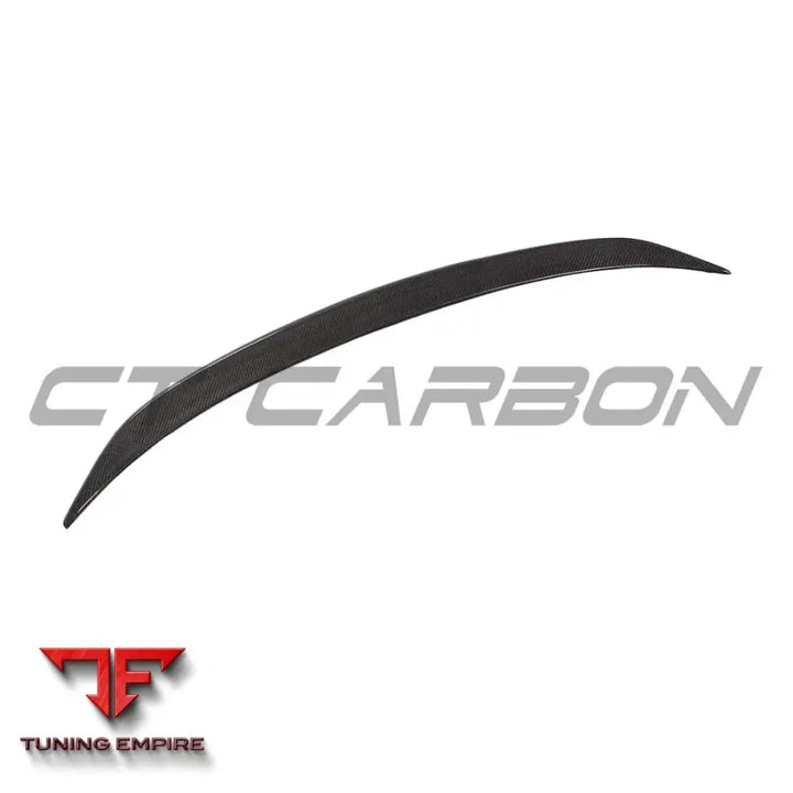 BMW M3/3 SERIES G80/G20 2018+ CARBON FIBRE SPOILER - V4 - CT CARBON