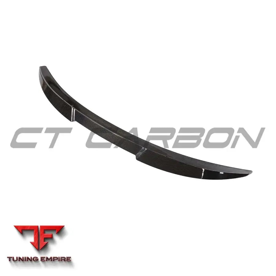 BMW M3/3 SERIES G80/G20 2018+ CARBON FIBRE SPOILER - V7 - CT CARBON