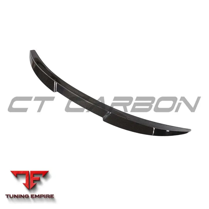 BMW M3/3 SERIES G80/G20 2018+ CARBON FIBRE SPOILER - V7 - CT CARBON
