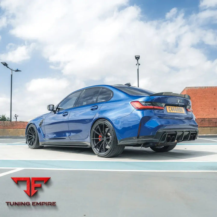 BMW M3/3 SERIES G80/G20 2018+ CARBON FIBRE SPOILER - V7 - CT CARBON