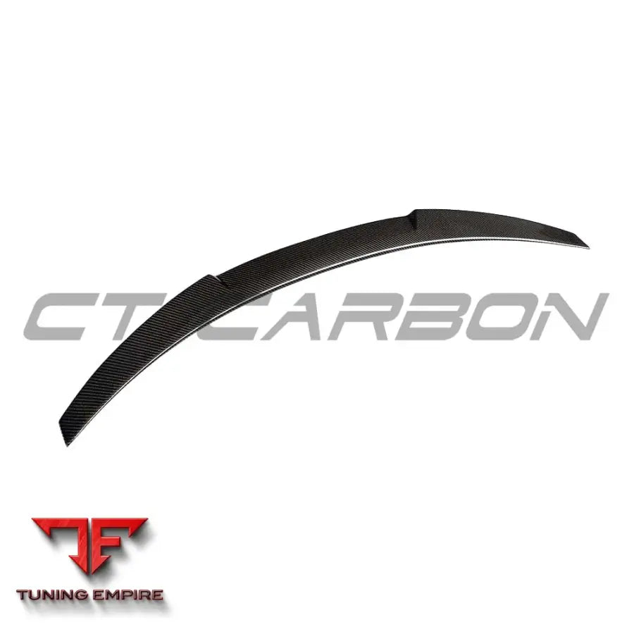 BMW M3/3 SERIES G80/G20 2018+ WET CARBON FIBRE SPOILER - V3 - CT CARBON