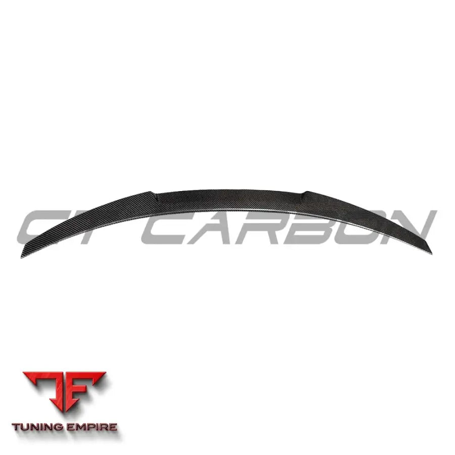 BMW M3/3 SERIES G80/G20 2018+ WET CARBON FIBRE SPOILER - V3 - CT CARBON