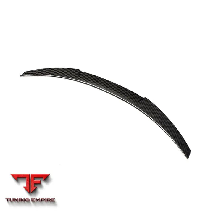 BMW M3/3 SERIES G80/G20 2018+ WET CARBON FIBRE SPOILER - V3 - CT CARBON