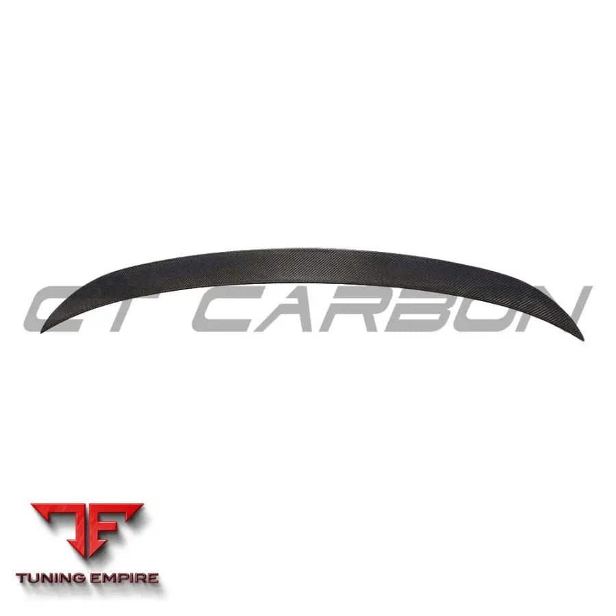 BMW M3/3 SERIES G80/G20 2018+ WET CARBON FIBRE SPOILER - V5 - CT CARBON
