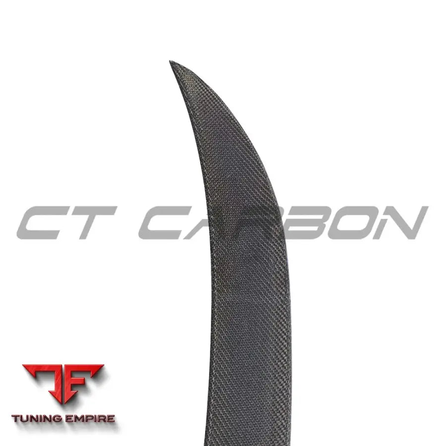 BMW M3/3 SERIES G80/G20 2018+ WET CARBON FIBRE SPOILER - V5 - CT CARBON