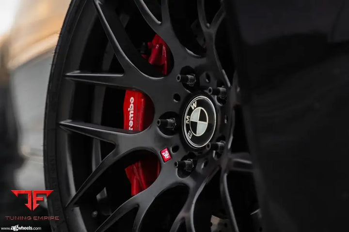 BMW M3 E46 on custom forged wheels
